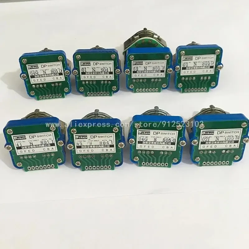 DP 01N 02N 03N 01J 02J 03J  Rotary switches band switch Uchain CNC panel knob switch U-CHAIN