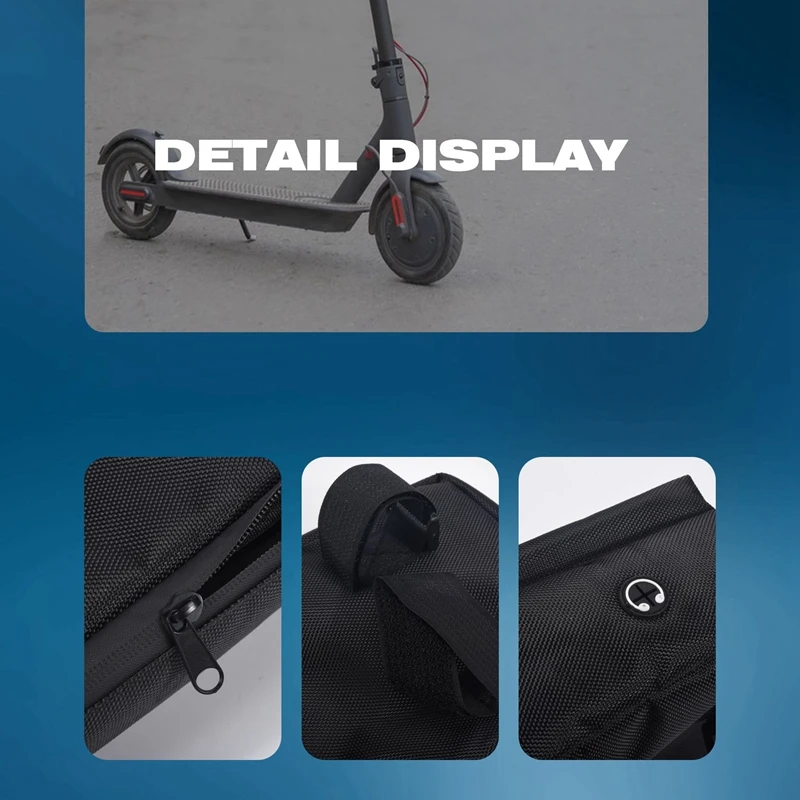 Electric Bike Scooter Battery Bag Bicycle Front E-Bike Waterproof Storage Bike Bag Cycling Part Bicycle Bag 45X16x7cm