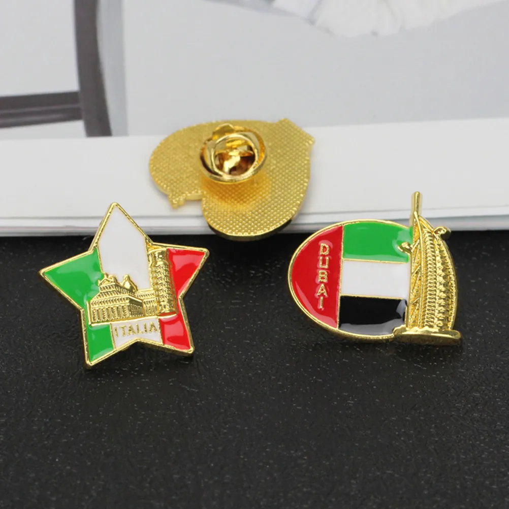 4Pcs Stylish Women Brooches Creative Breastpin Chic Design Mood Boosting Outfit Enhancer Costume Props Decoration Small Gift