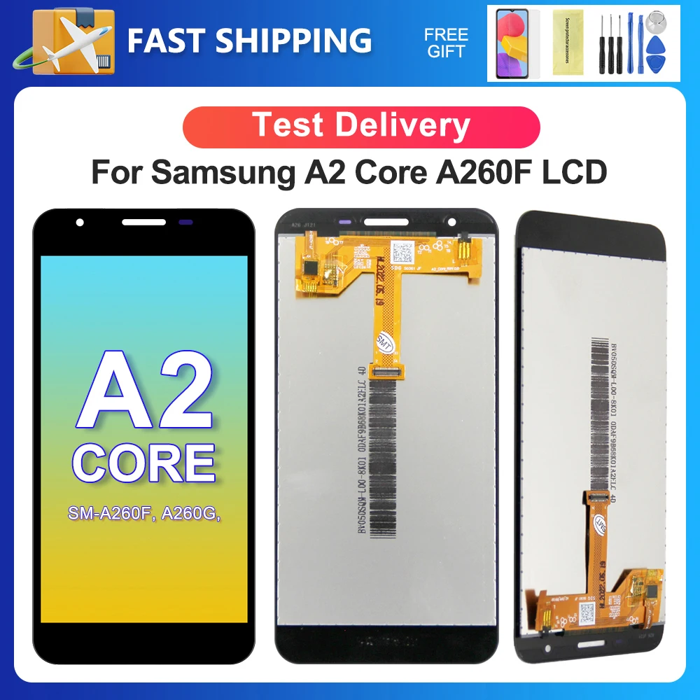 A2 Core For Samsung 5.0\'\'For A260 A260F A260G LCD Display Touch Screen Digitizer Assembly Replacement