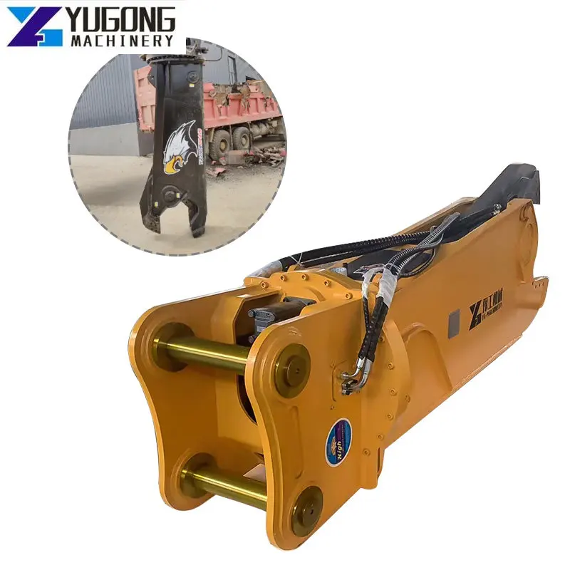 YG Professional customized productsTree Cutter Wood Shear Hydraulic Shear For Excavator spare parts