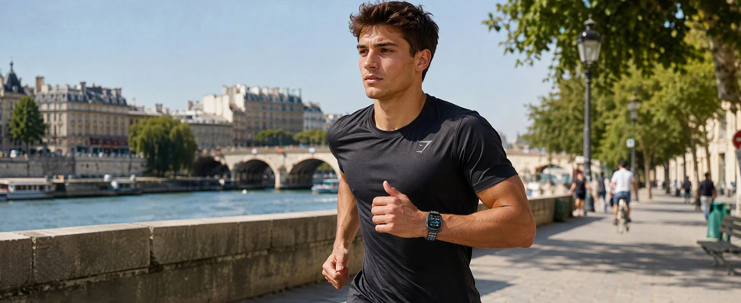 Armbänder für Apple Watch Ultra 4 3 Band 49mm 46mm 45mm 44mm 42mm, Sportarmband aus Silikon, Farbe: Ozean, Correa iWatch Serie 12 11 10 SE 9 8 – Detail 9