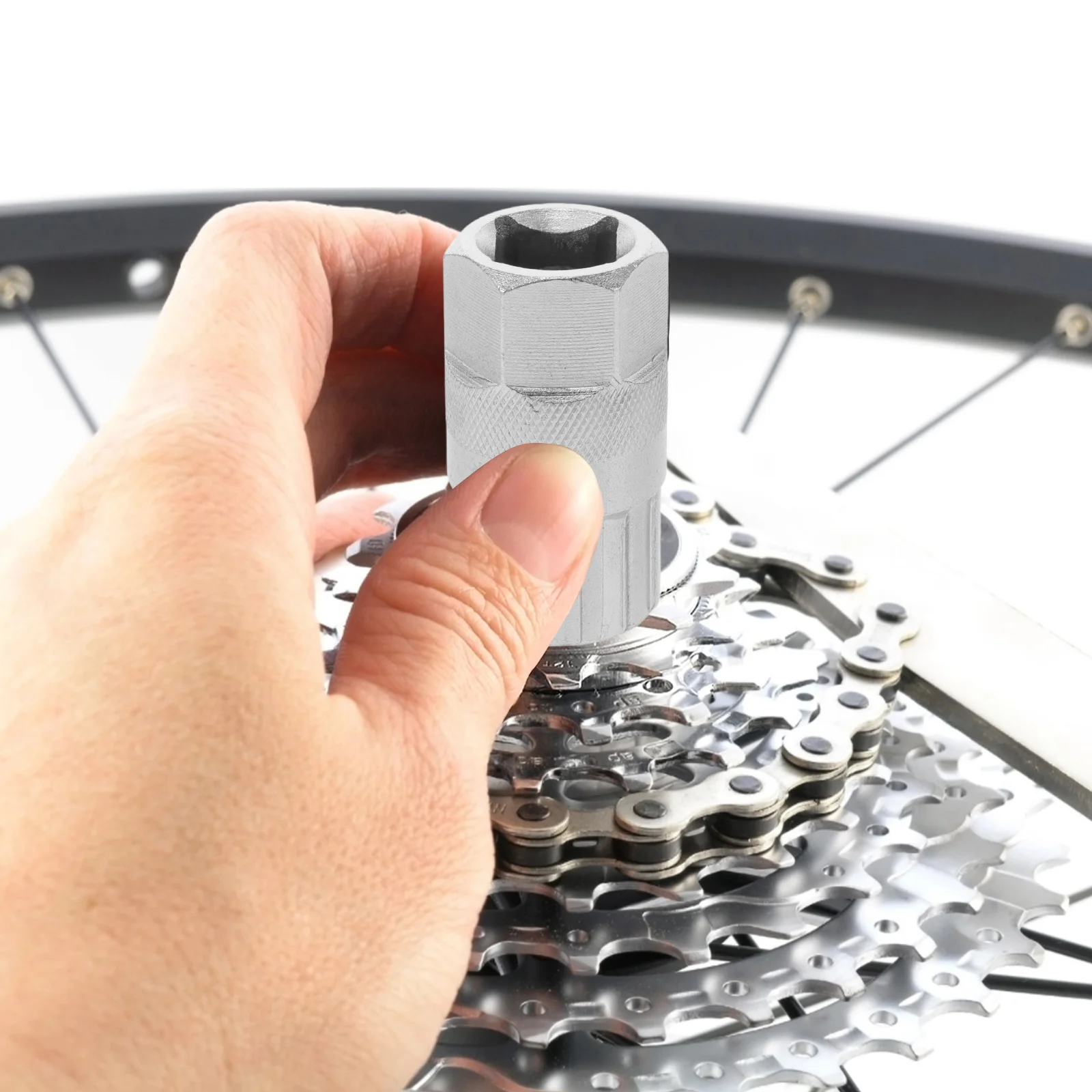 Bicycle Flywheel Gear Flywheel Gear Bicycle Flywheel Tool Bike Flywheel Equipment Bicycle Flywheel Remover Compact Flywheel Tool