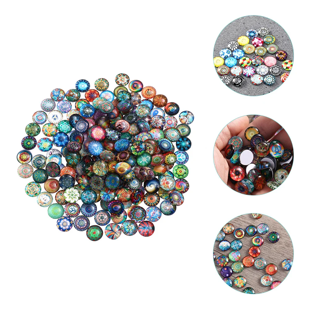 50 Pcs Multicolor Rhinestones Patch Jewelry Material Set 3D Gemstone Patches Decor