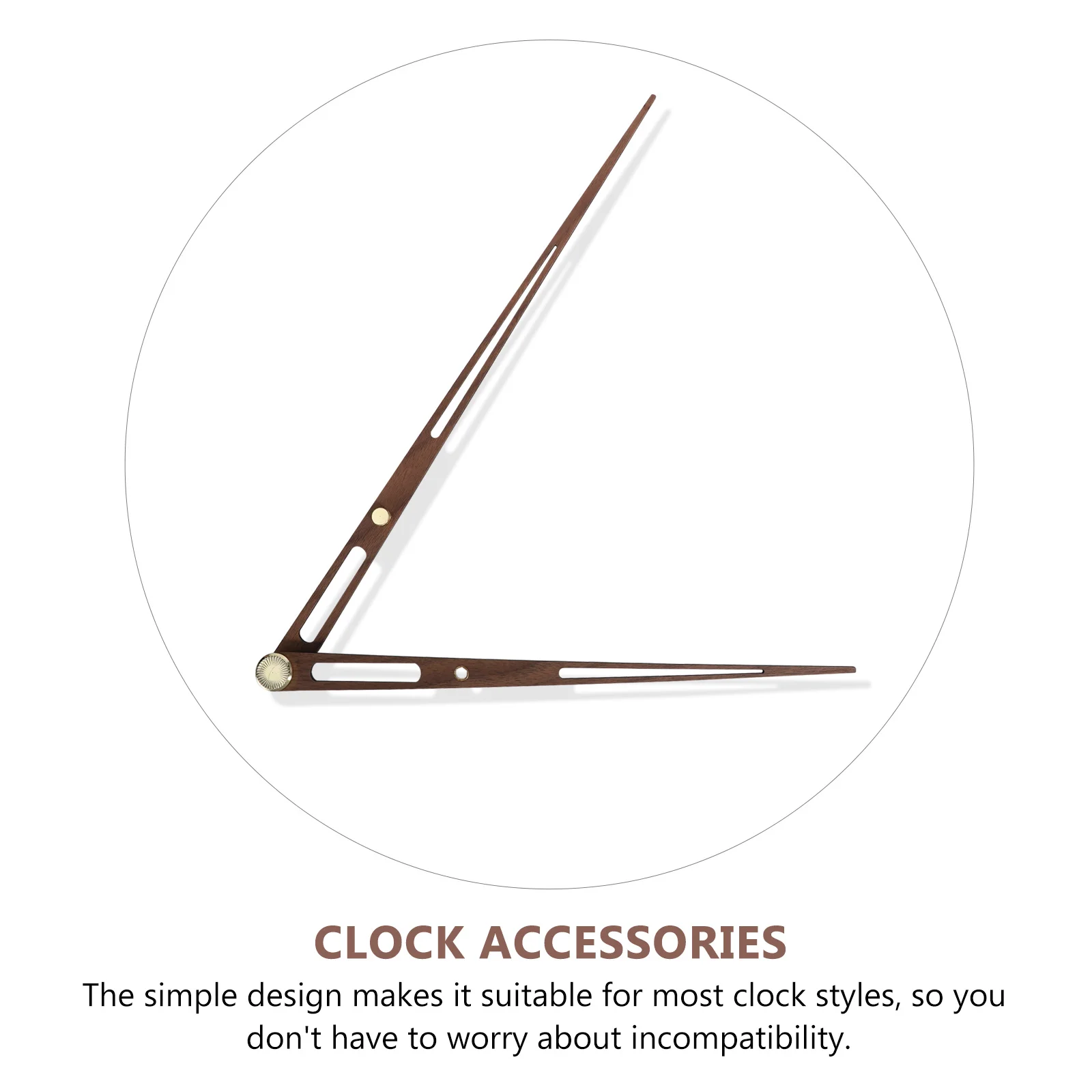 

Wall Clocks for Home Decor Solid Wood Hanging Table Vintage Replacement Hands Kit Number