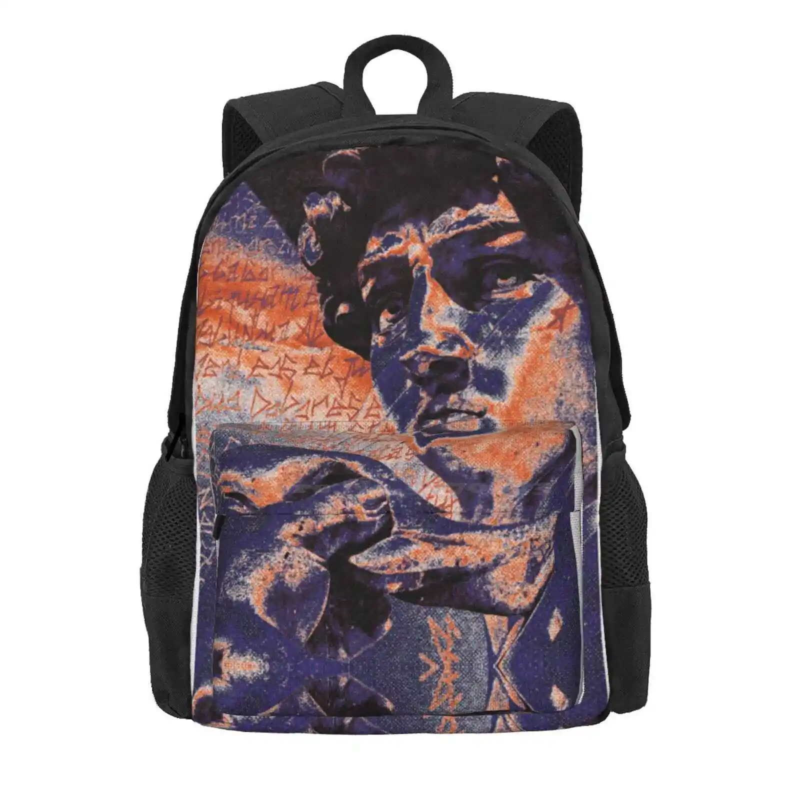 David Hot Sale Schoolbag Backpack Fashion Bags Underground Saturated David Michelangelo Street Art Statue Florence Tag Graffiti