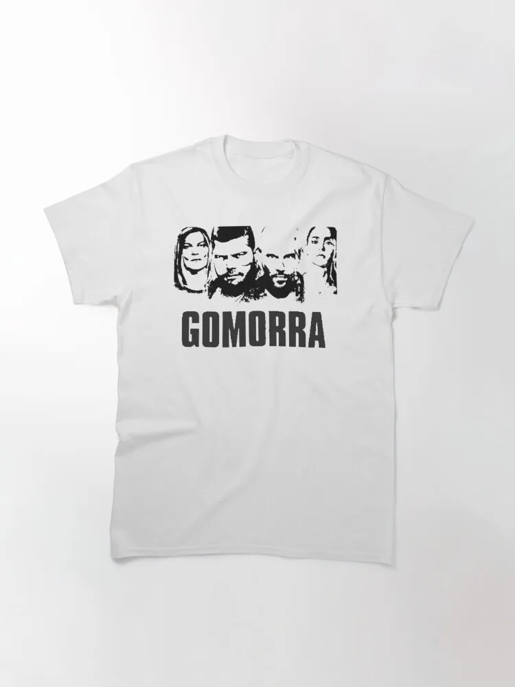 Gomorra  Classic T-Shirt Short Sleeve Cotton T-Shirts  Printing Top Casual Hip Hop