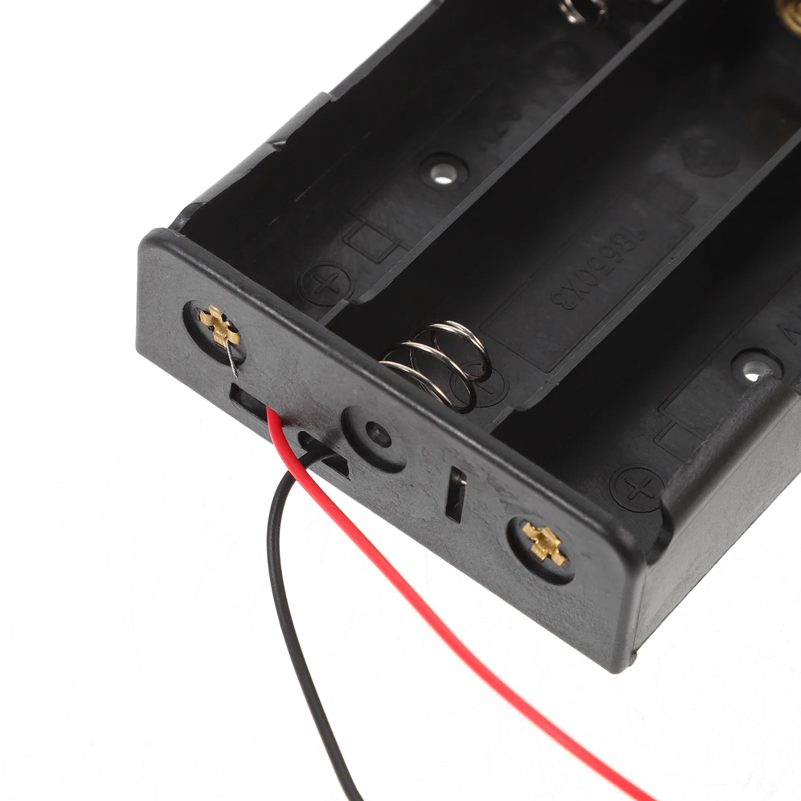 

6Pcs 3 X 3.7V Aa Storage Case Heavy-Duty Holder with Connector Wires 14Cm Length Portable Design Case