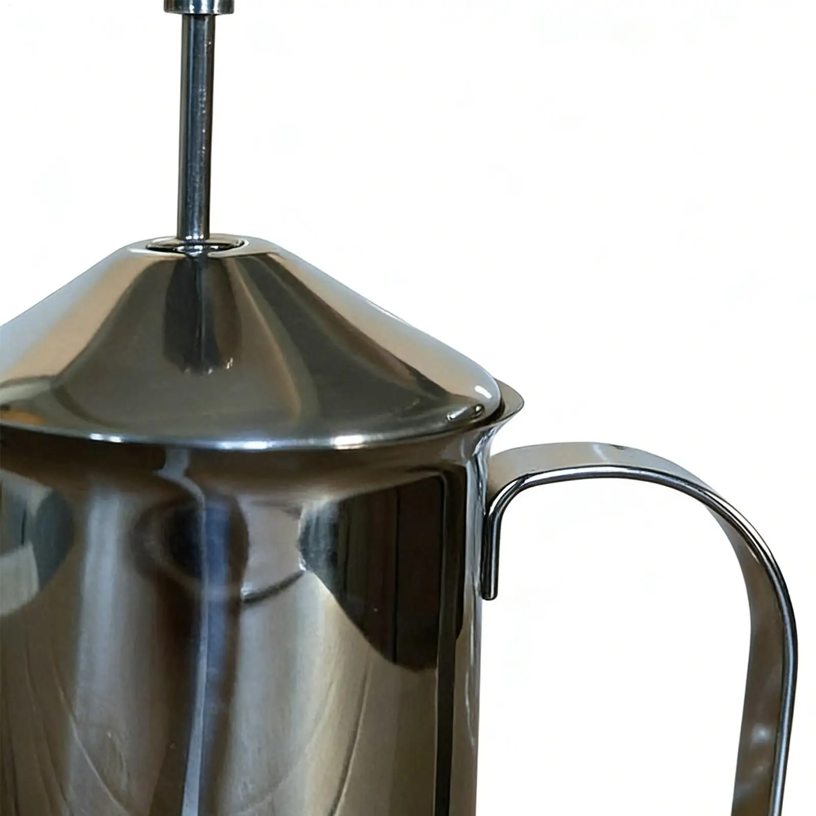 

Ручной вспениватель молока из нержавеющей стали, портативный кувшин для взбивания молока, вспениватель для кофе, горячего шоколада, латте, эспрессо