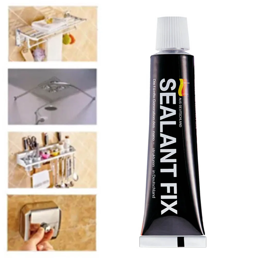 All-Purpose Adhesive Waterproof Sealant Super Sticky Fix Glass Metal Adhesive Support Up 100 Kg Without Formaldehyde 12ML /40ML