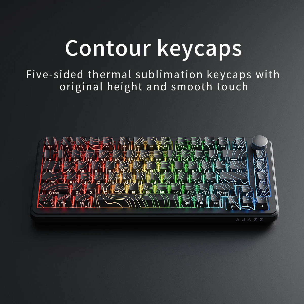 AJAZZ AK820 MAX new magnetic switch Type-C wired-computer game