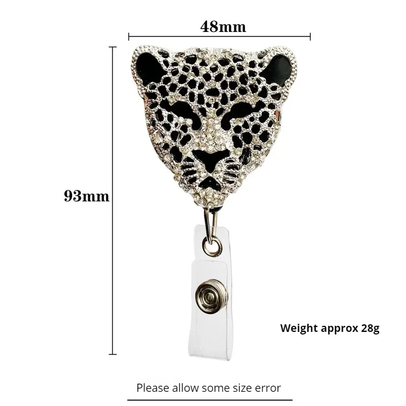 Clip trasero giratorio de 360 °, carrete de identificación con diseño de abeja, girasol y mariposa para el personal de la enfermera, tarjeta de pase