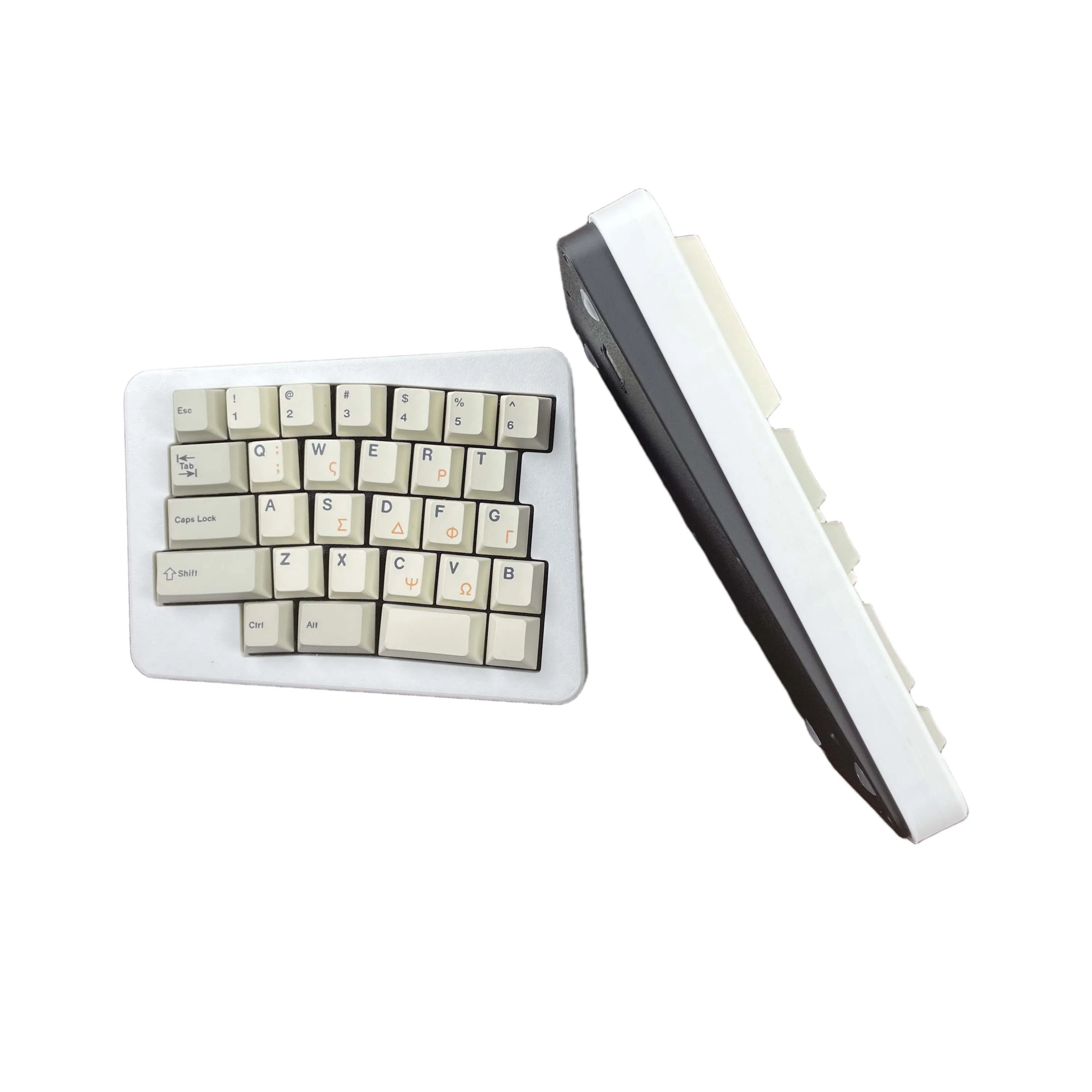分割型エルゴノミクス60% HHKB-Aliceメカニカルキーボード、2.4G