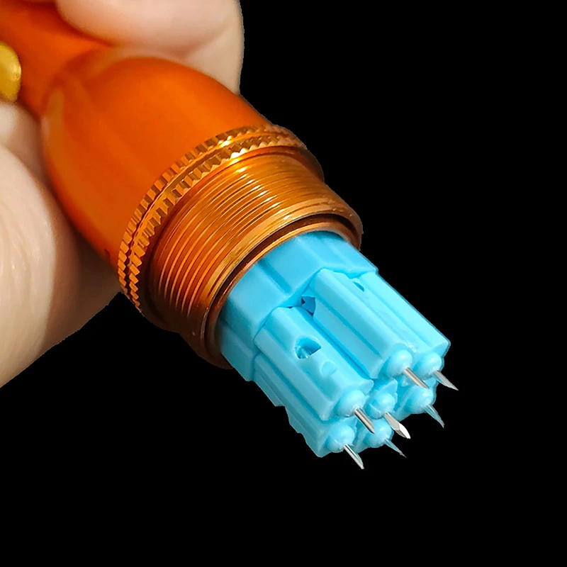 7 Head Home Blood Collection Needle Puncture Bloodletting Pen Cupping And Bleeding