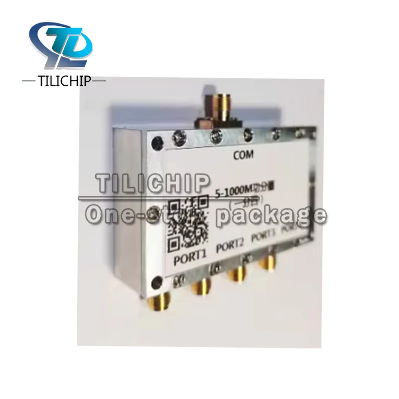 5-1000M one-to-four power divider four-in-one combiner intermediate frequency RF clock distributor