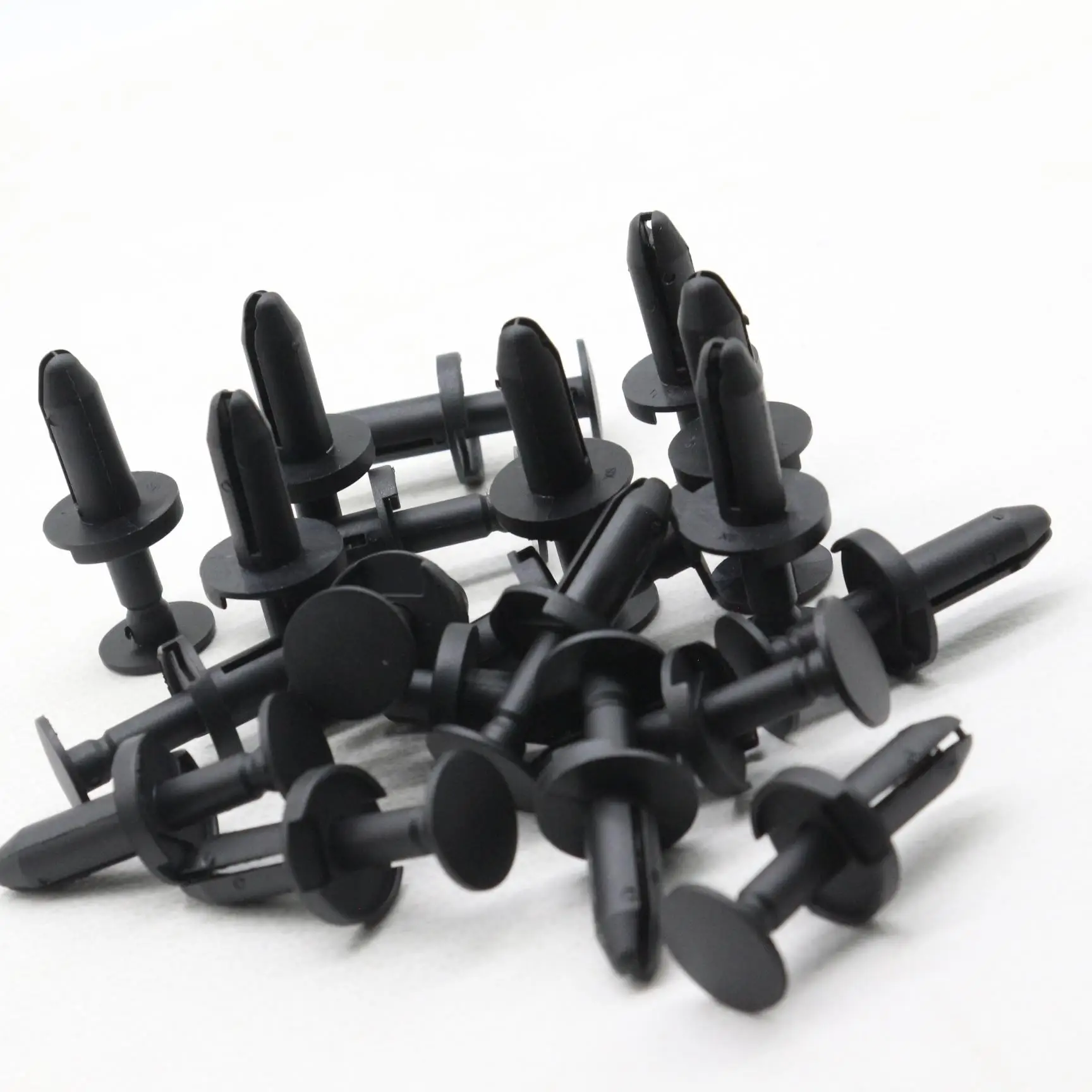 

20 pcs Nylon Black Retainer Clips Push-Type Fasteners Compatible With Dodge Intrepid Chrysler Concorde LHS 6504521 Bumper Fender