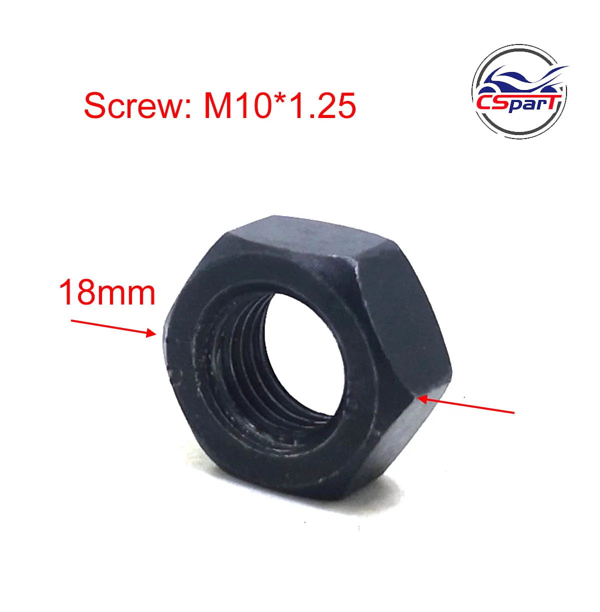 Crankshaft Clutch Nut M10 For  K T M 50 50CC SX Pro Junior Senior Parts (04-08)