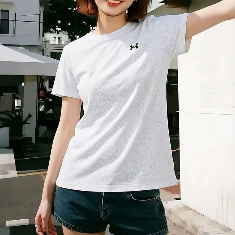 t-shirt-casual-da-donna-under-armour-a-maniche-corte-con-scollo-rotondo-per-corsa-e-sport-6012302-100