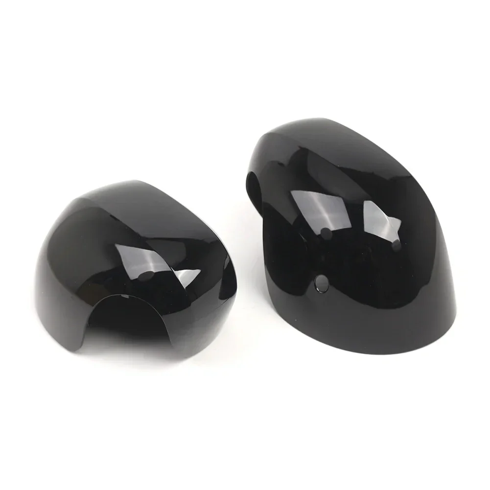 For MINI F54 Clubman F55 Hatchback F56 F57 Convertible F60 Countryman Pair Mirror Rearview Mirror Cap Cover ABS LHD Glossy Black