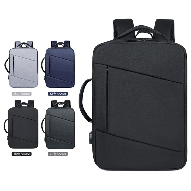 

Large capacity business commuter backpack lightweight laptop bag simple fashion trend backpack 14 inch