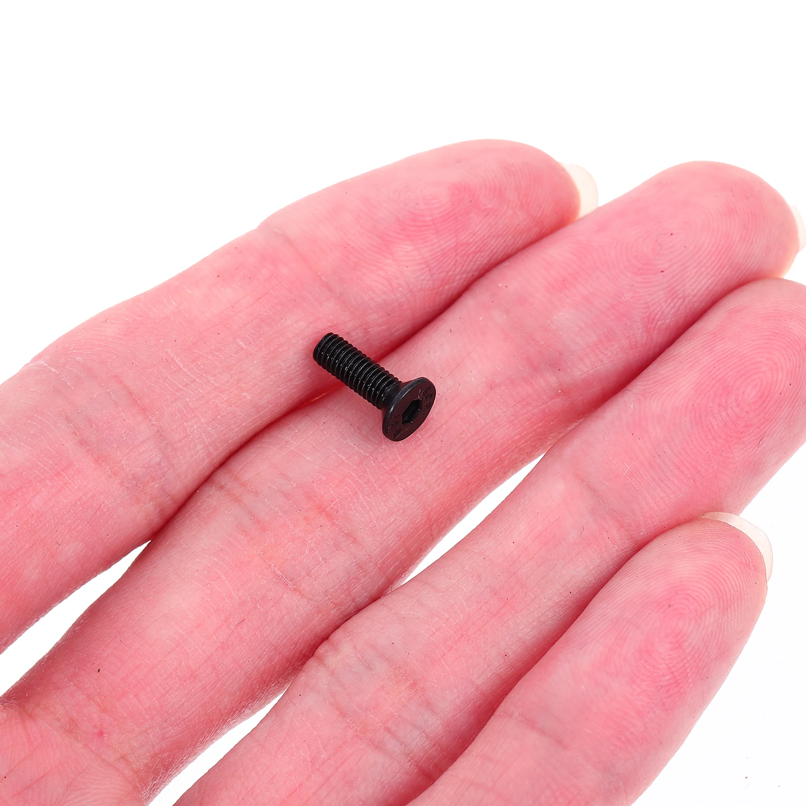 

50pcs Countersunk Socket Carbon Steel Self-Tapping Machine Screws Set for Furniture Flat Head Fasteners Durable Hardware