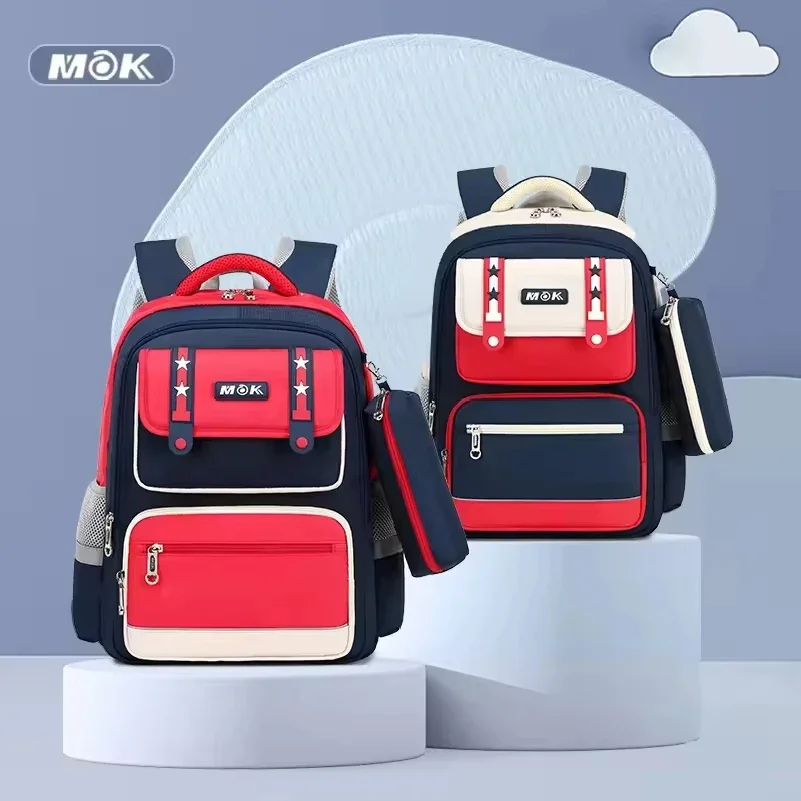 New Style Hot High Quality Primary Students Backpacks Spine Protection Schoolbag boys Kids Backpack Mochilas Escolares