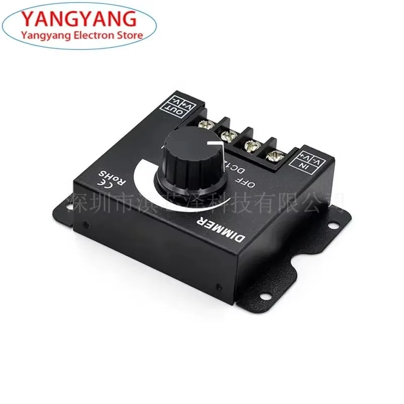 1Pcs New Led DIMMER 12V-24V 30A Switch 360W Voltage Regulator Adjustable Controller Module LED Strip Light Lamp Dimming Dimmers