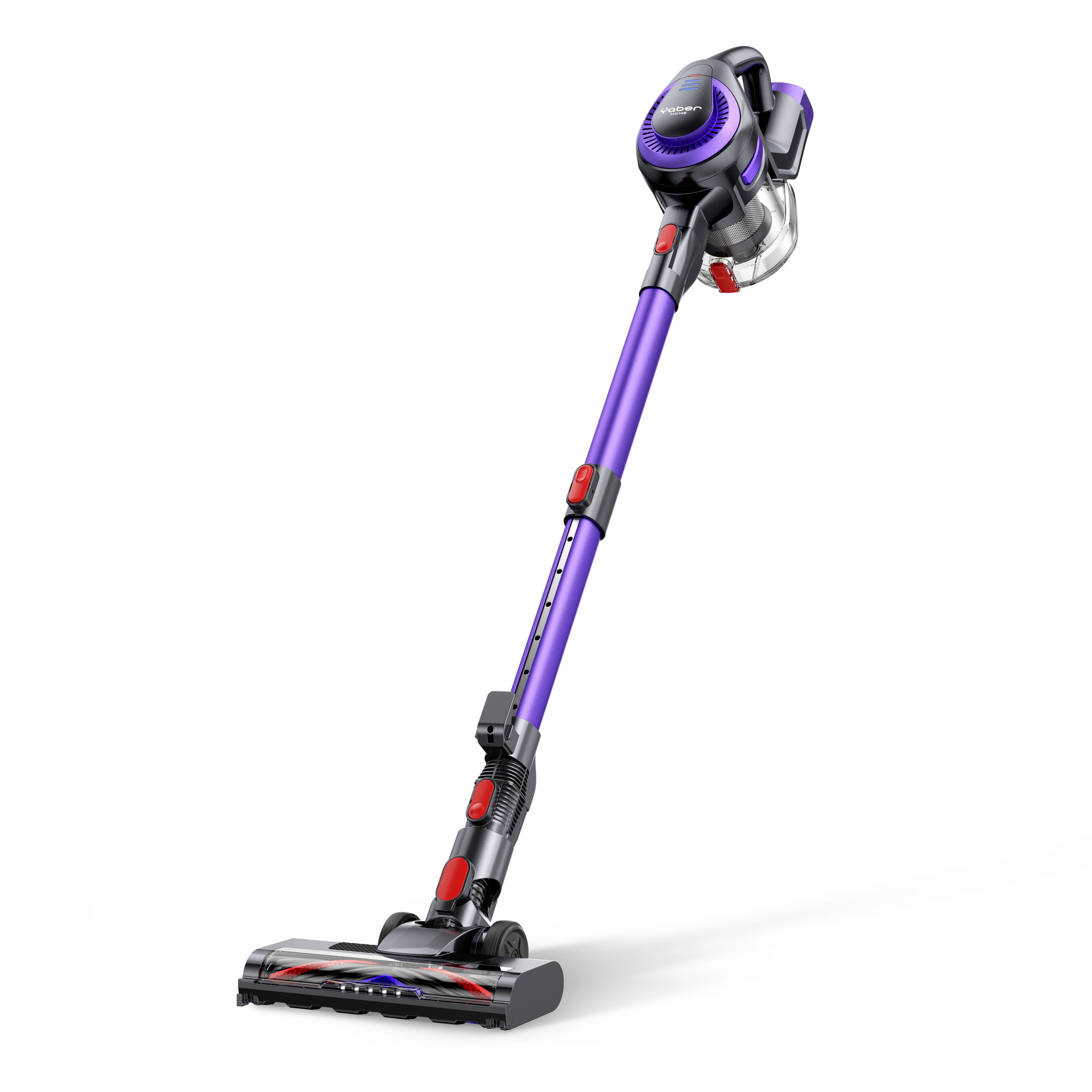 Yaber L10 Cordless Vacuum Cleaner Lightweight Stick Vacuum with LED Display Telescopic Wand Self-Standing for Carpet Hard Floor