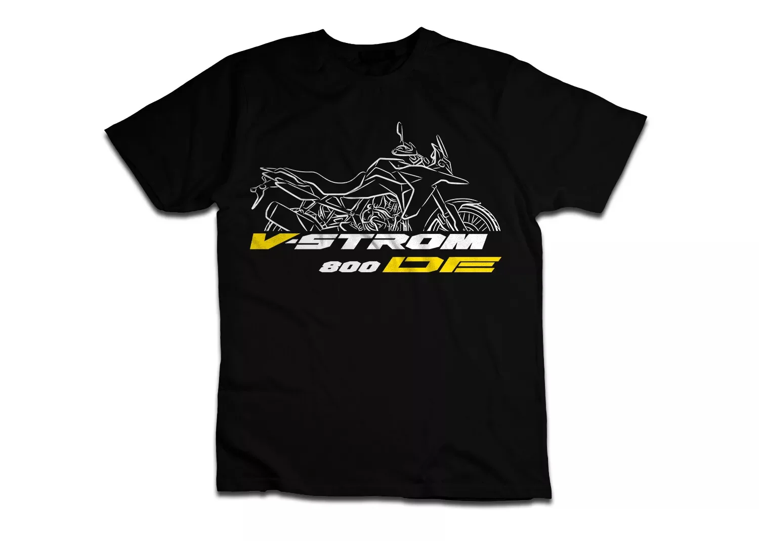 

2024 Men T Shirt Casual Suzukis V-STROM 800 Motorcycle for Adventure Riders T-shirt Graphic Summer 100% Cotton S-3XL Cool Tee