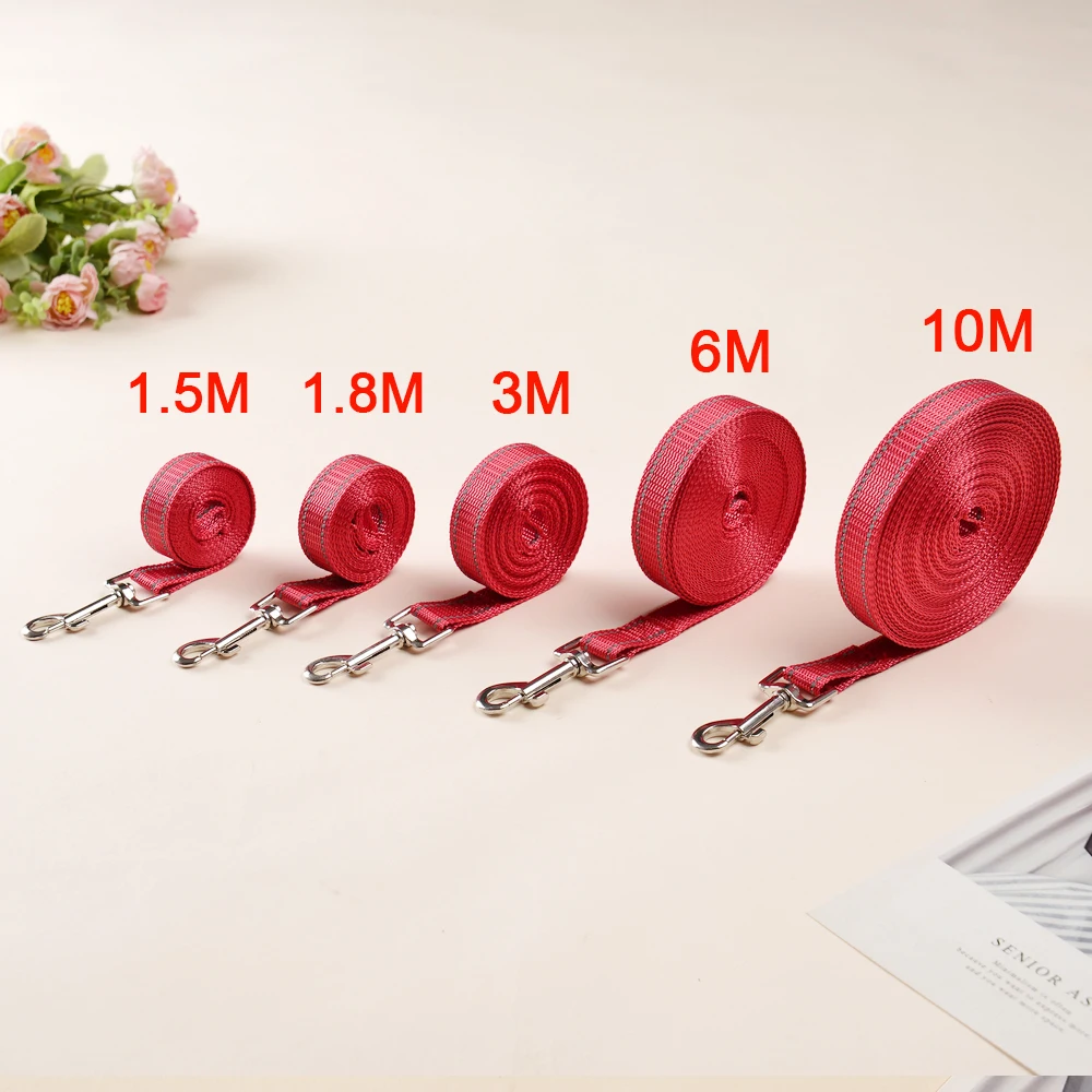 Reflective Nylon Dog Leash For Walking And Training Small Dogs_voghion.com