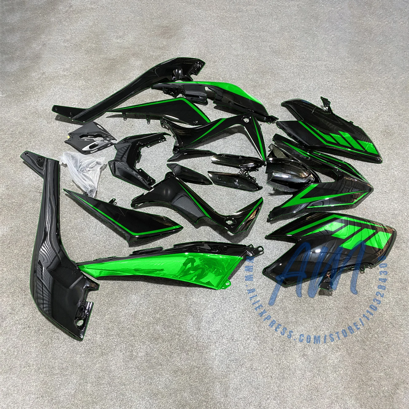 Replacement Motorbike Fairing Kit for YAMAHA TMAX 530 2017-2018 - Custom Durability ABS Plastic Body Rebuild Solution
