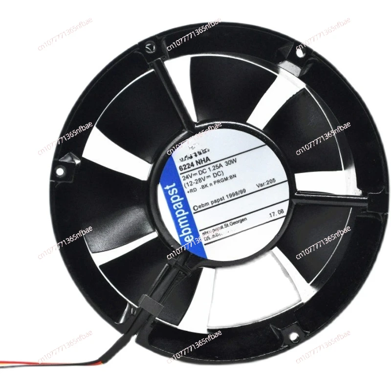 162A-4 Undercarriage Fan 3-wire with Speed Regulation Printing Machine Paper Receiving Fan 24V 6224NHA