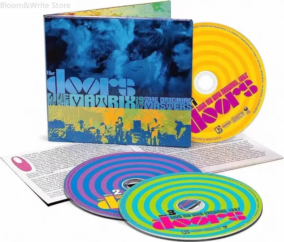 

Знаменитые американские рок-группы: Моррисон, The Doors Live At The Matrix19673CD. Музыкальный CD-альбом. Музыкальная запись. Музыка для Walkman. Музыкальные подарки.