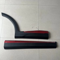 4pcs Car Door Trim Side Protector Panel for JETOUR X70 X70S Modified Eyebrow door anti-scratch strips