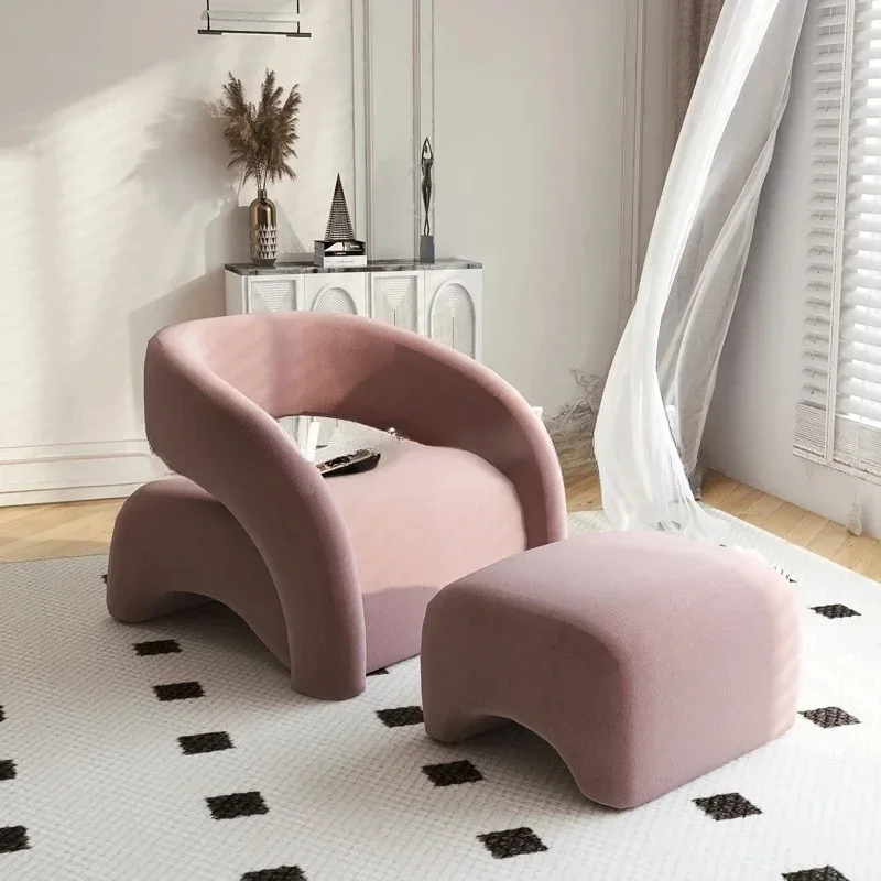 

Одиночный диван-кресло, легкий роскошный ленивый современный стул для отдыха