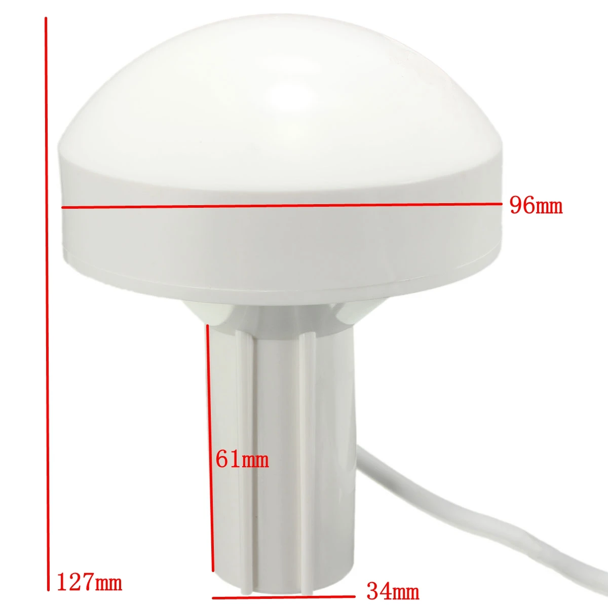 EDEN Hi-Gain Active Marine Navigation Antenna GPS 5M,10M Cable with BNC Male Plug Active Marine Navigation Antenna