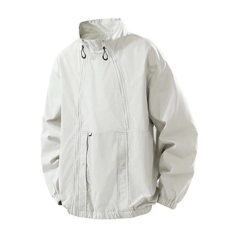 

Модная повседневная уличная куртка ветрозащитная мужская одежда высшего качества на молнии удобная верхняя одежда классическая Roupas Masculinas