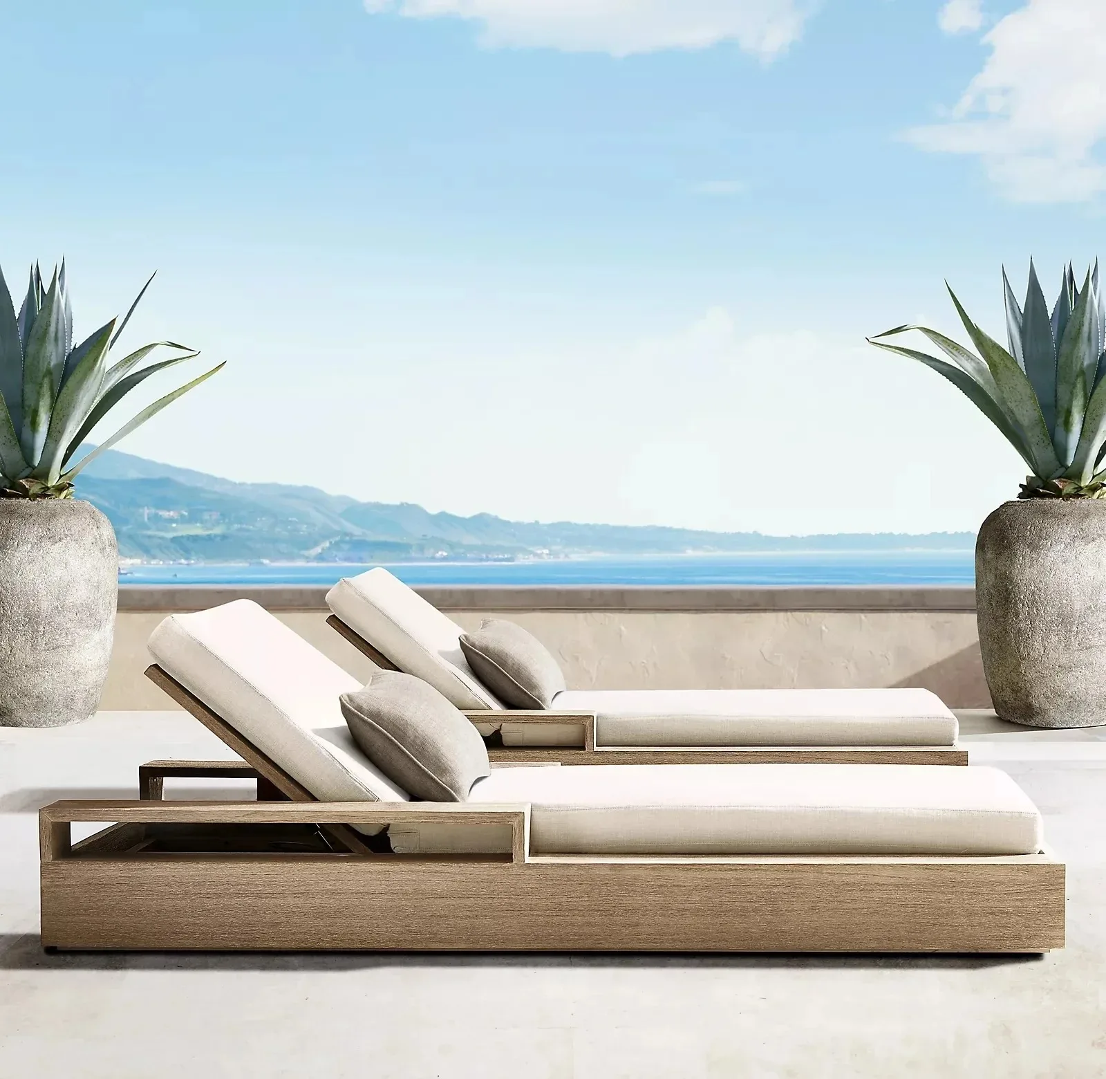 

Contemporary swimming pool chaise chairs single daybed teak outdoor furniture garden sun loungersoutdoor furniture lounge chair