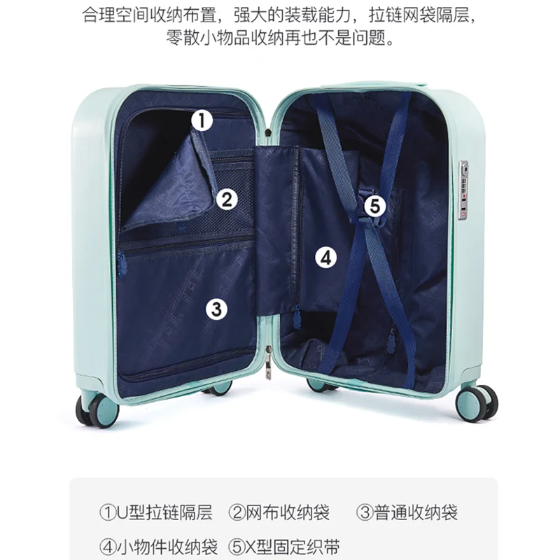 Luggage Female small boarding box universal wheel 20 \