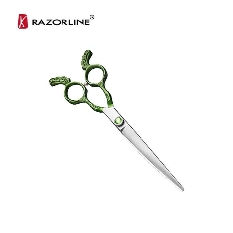 Pet Grooming Scissors Set With Leather Case Packing Stainless Steel Scissors For Dog Pet Hair Cleaning Tools