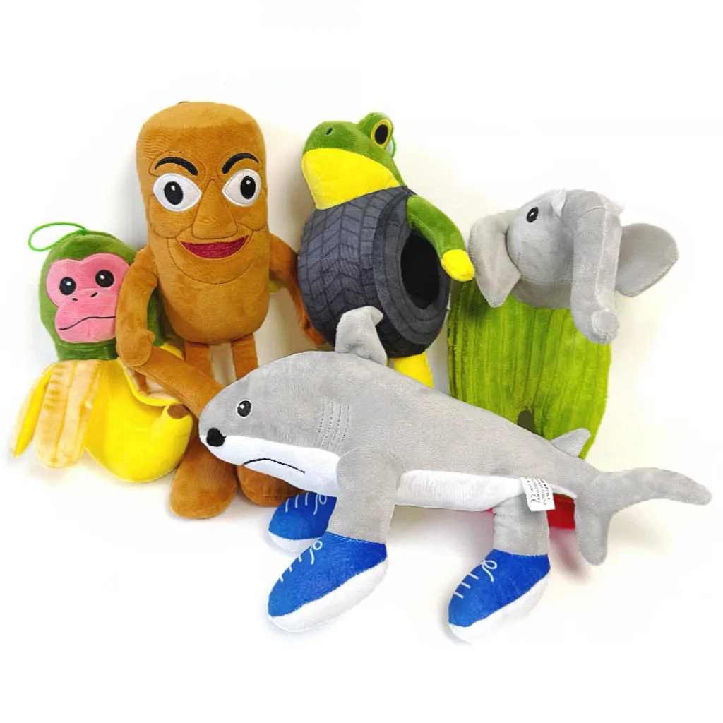 

New hot Tralalelo Tralala Plush Tungtungtung Italian Brainrot Al Tralalero Tralala Plush Doll Stuffed Soft Pillow Custom Toys