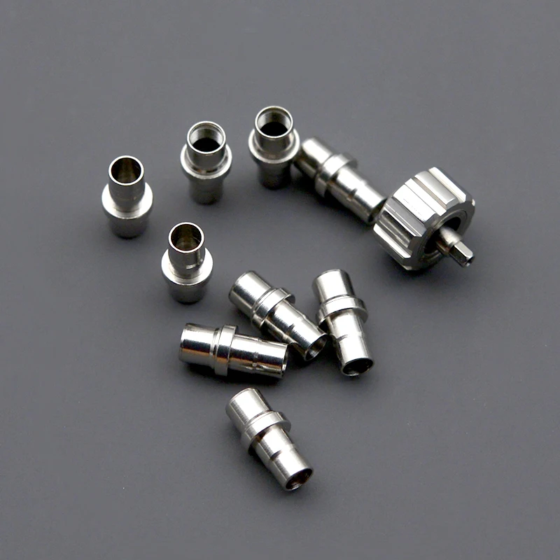 Корона для часов 7,5 мм с трубкой для серии часов OMG SEAMASTER 600, запасные аксессуары, индивидуальные детали