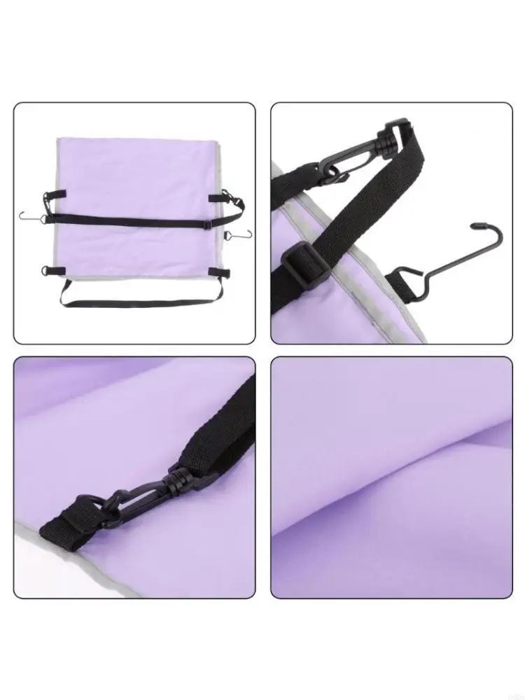  Adjustable Foot Hammock Travel Essential Plane Leg Rest Foot Hammock Plane Carry On Foot Rest Provides Relaxation
