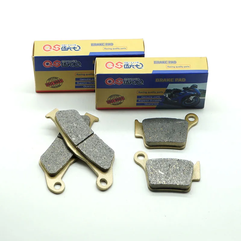 Motorcycle Front Rear Brake Pads for HUSQVARNA WR300 2009-2013 TE310 (4T) 2009-2014 FC350 FE350 2014-2023 TC449 TE449 2011-2014