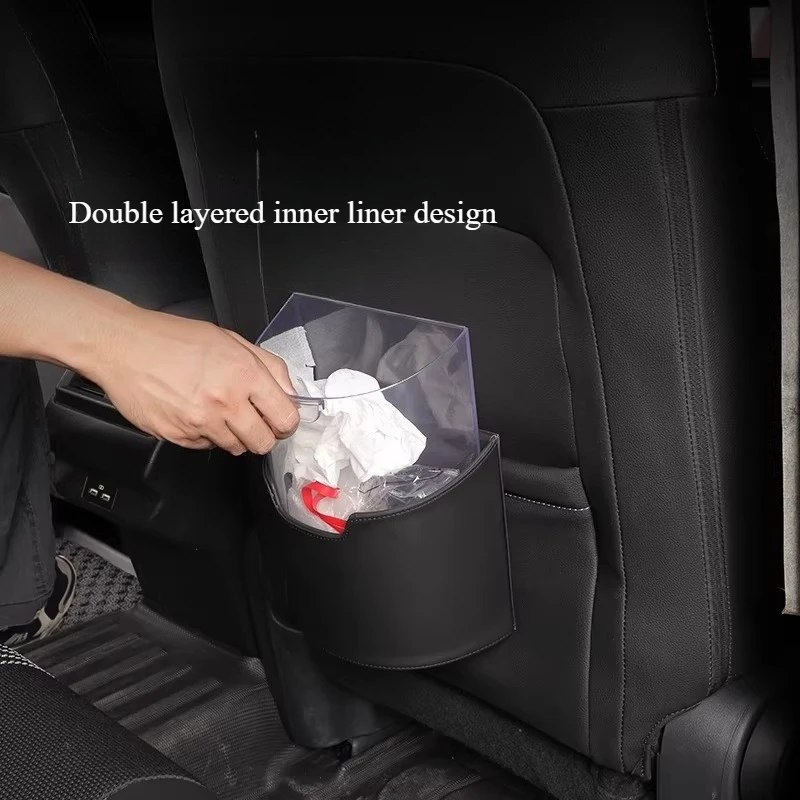 Car Trash Bin Designed for 2017-2025 Mazda CX-5 - Multifunctional Hanging Storage Bucket Accessory