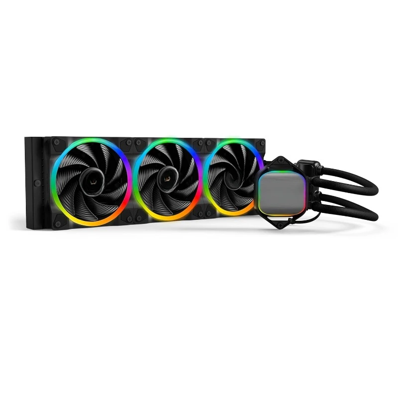 Pure Loop 2 FX 360mm, CPU Liquid Cooler for Intel Core i3/i5/i7/i9 or AMD Ryzen 3/5/7/9, ARGB LED Illumination, 3X Light Wings