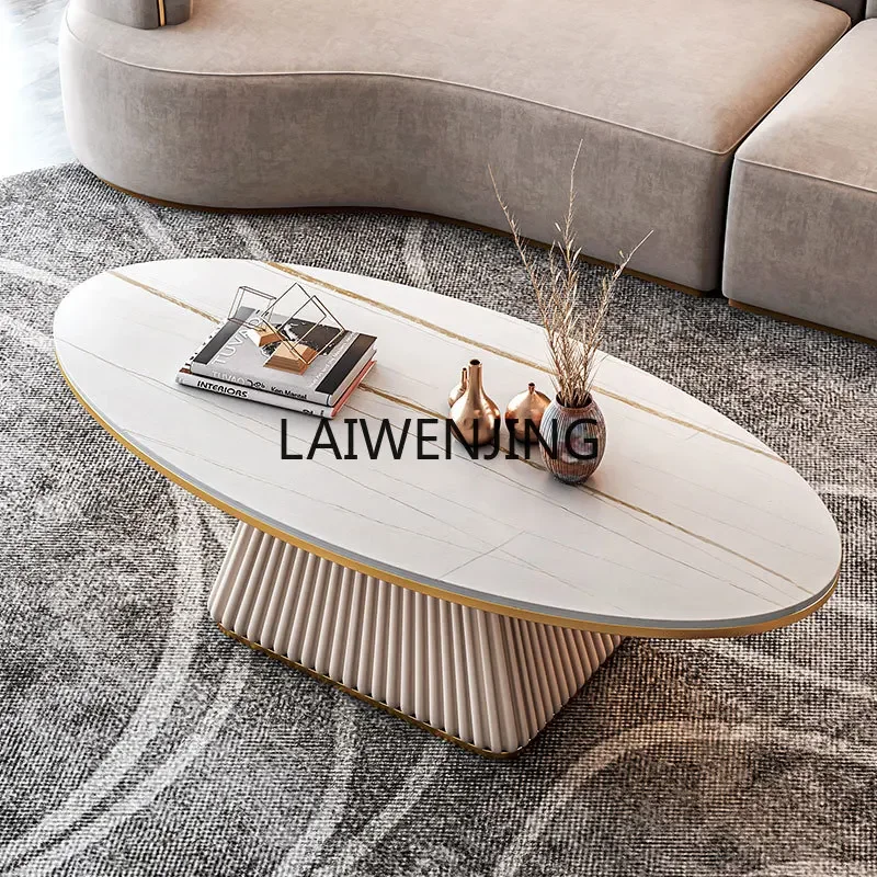 

HLZ light luxury model room coffee table minimalist modern living room small apartment coffee table