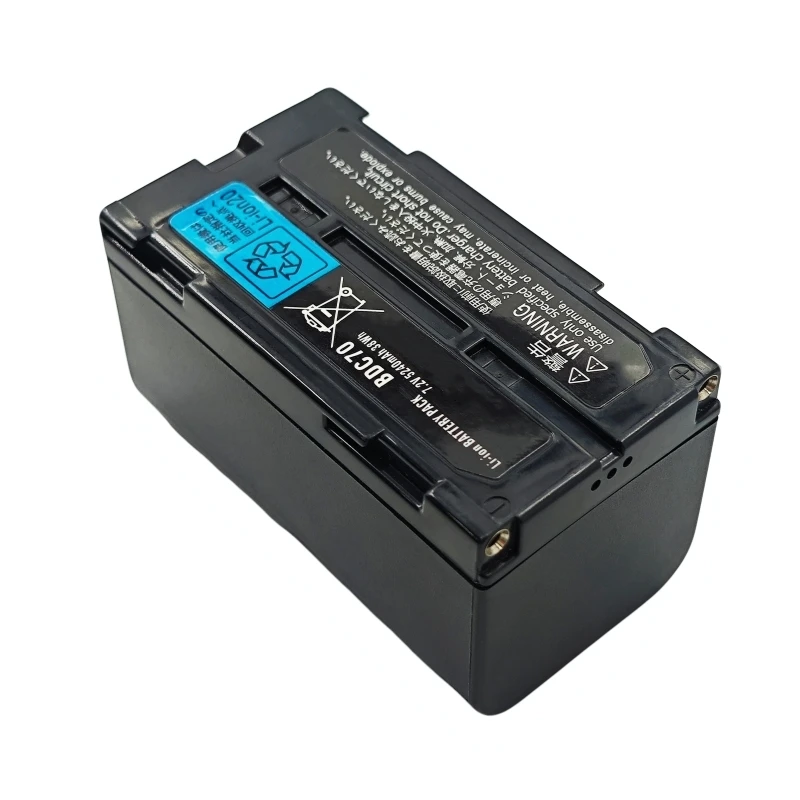 

BDC70 Rechargeable Li-ion Battery for Topcon ES OS, DS, PS Series, BDC58 BT70 Battery Total Station GNSS Receivers, 7.2V 5240mAh