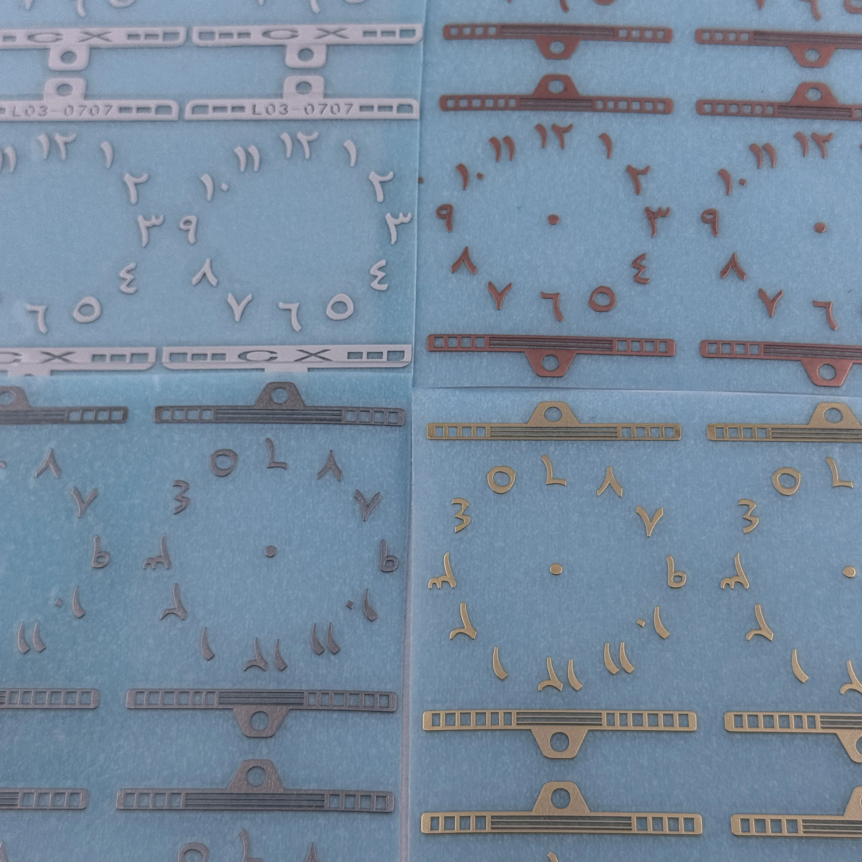 Customizable Metal Watch Dial Sticker for NH35 NH36 Movement 28.5mm-29mm Multiple Colors Available