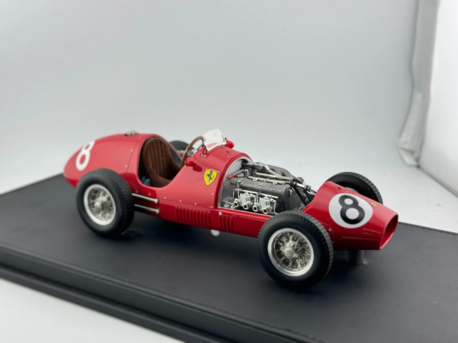 The Car Cover Has A Color Difference and The Cover Is Not Too Tight 1/18 Scale 8 Resin Car Model